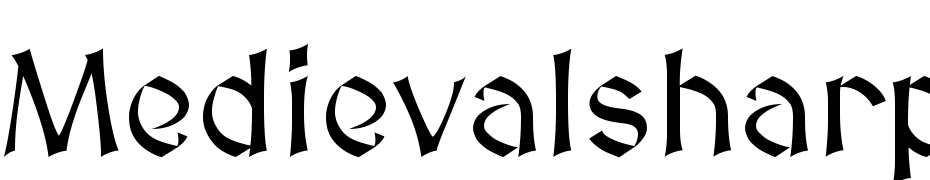 Medieval Sharp cкачати шрифт безкоштовно